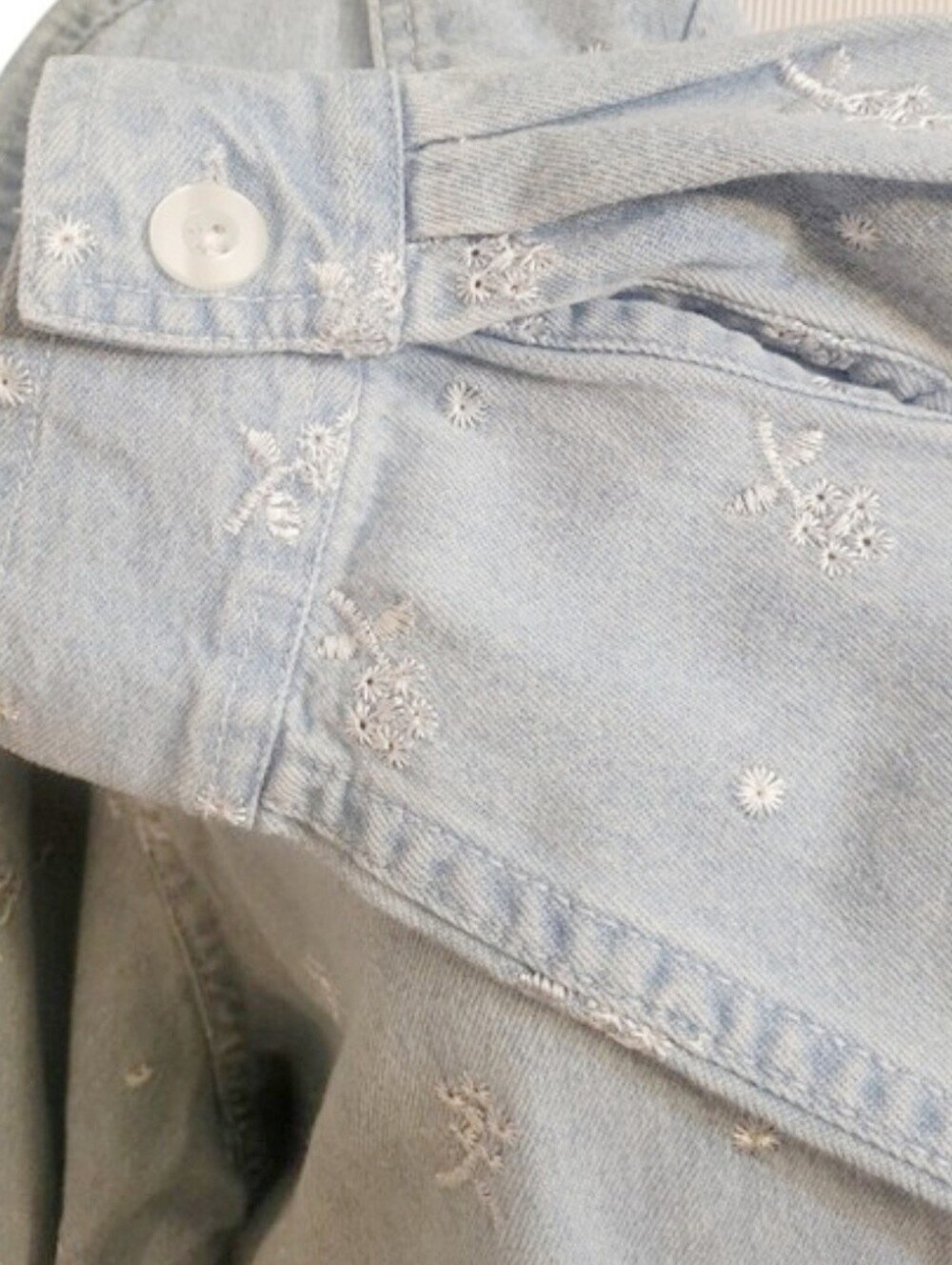Denim & Co. Long Sleeve Denim Shirt Size 1X - Picture 4 of 7
